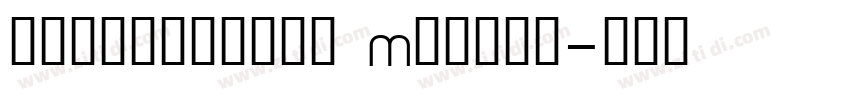 nongpancake Medium字体转换